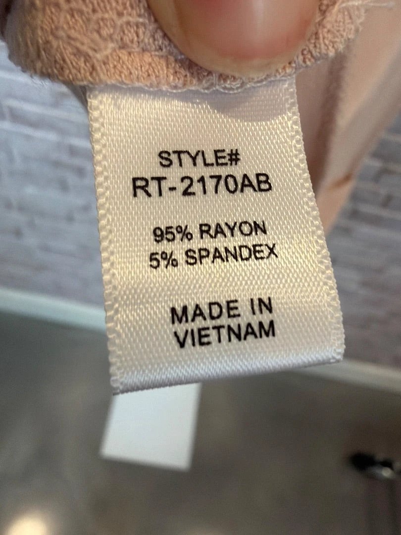 Zenana Shirt – Nude, Size Medium – Excellent Condition