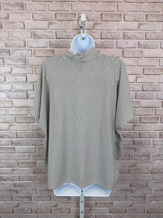 H&M Shirt, Black/white, XXL, Used - Good