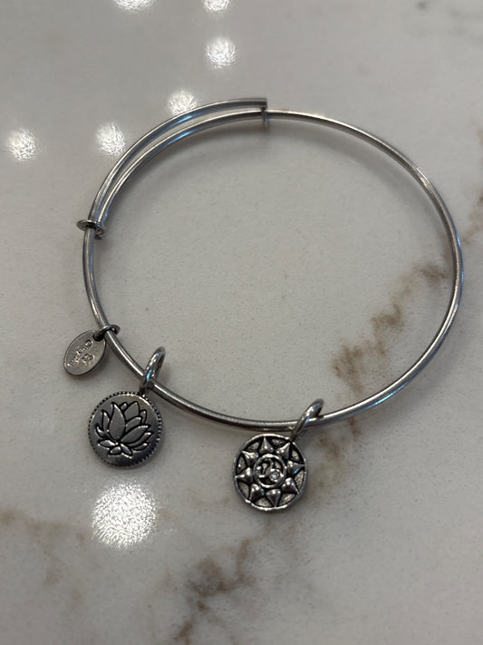 Alex & Ani Bracelet, Silver, One Size, Used - Good