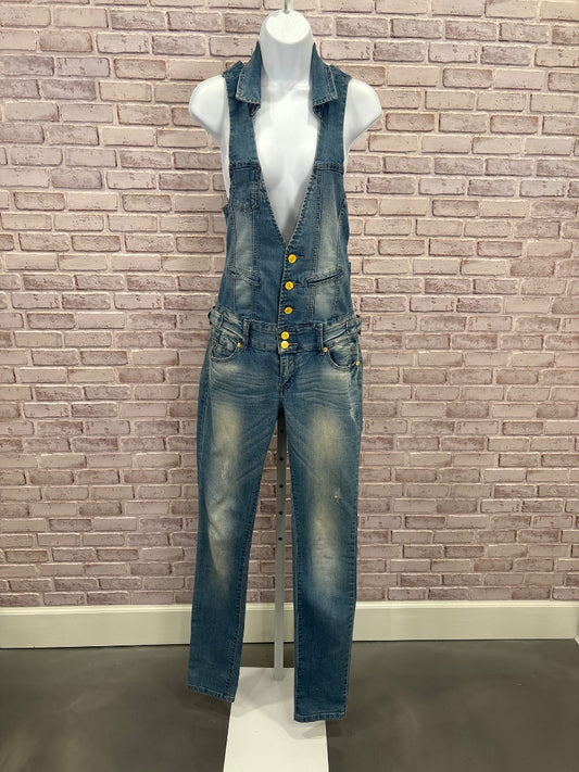 Enter fashion Jumpsuit, Denim, XL, Used - Good