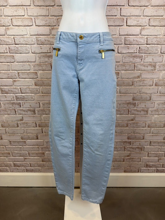 Michael Kors Izzy Skinny Pants, Blue, 10, Used - Good