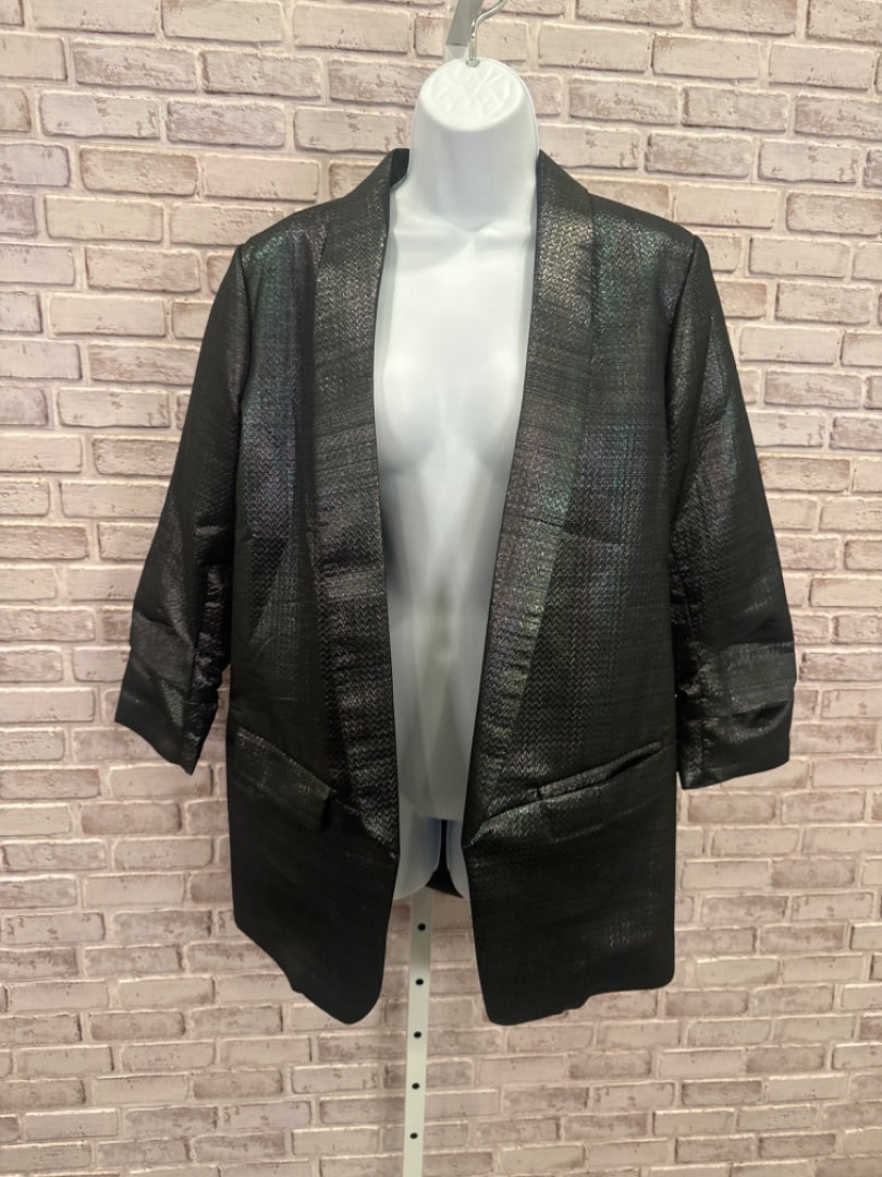 Blazer, Black holographic, Small, Used - Good