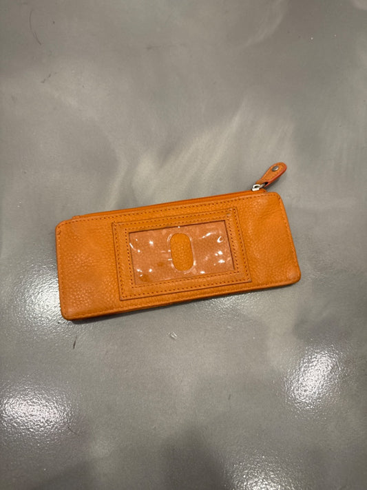 Fossil Wallet, Orange, One Size, Used - Good