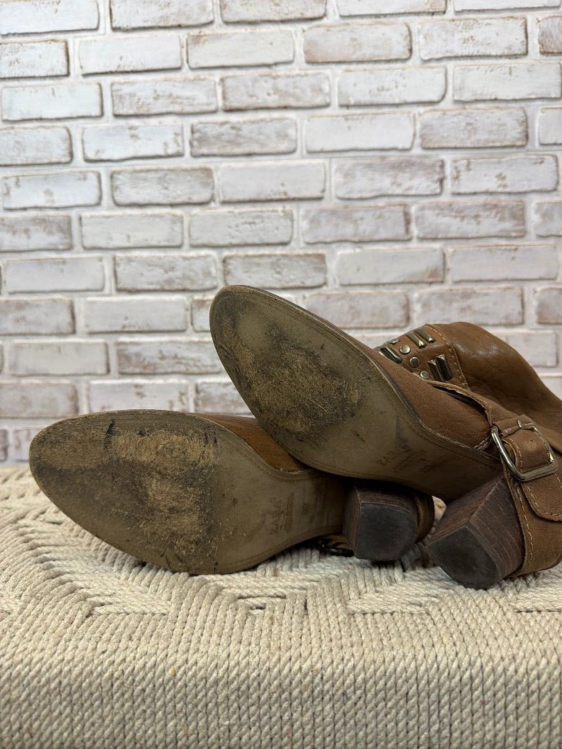 Zara Shoes - Boots – Zara Booties, Brown, 38, Used - Excellent