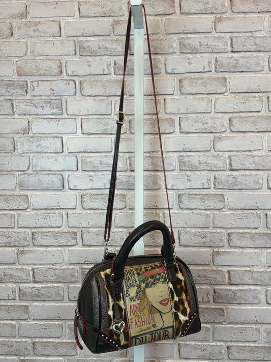 Brighton Kiki Multi Bag – Leopard, Size One Size – Excellent Condition