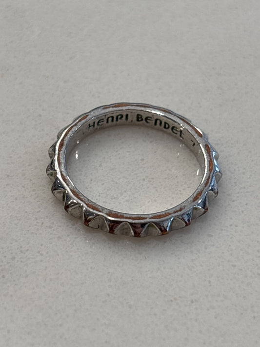 Henri Bendel Ring, Silver, 7, Used - Good