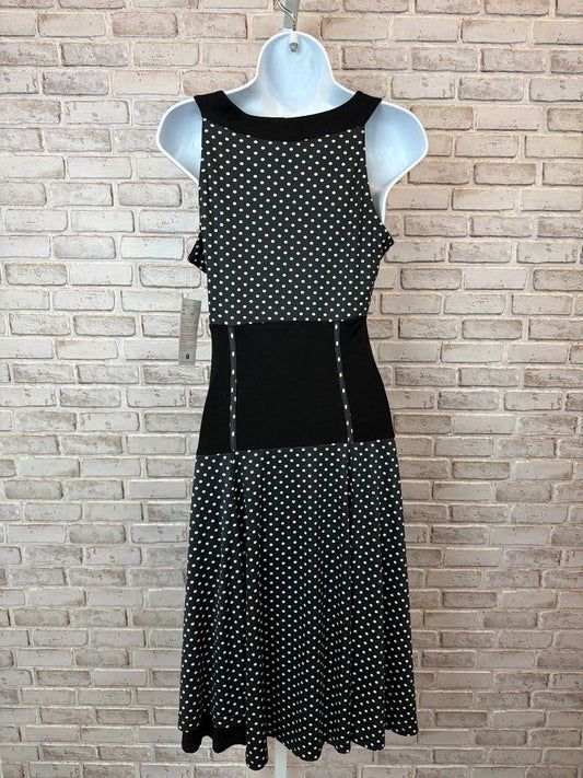 Tango Mango Dress – Tango Mango Polka Dot Dress, Black/white, Small, New With Tags
