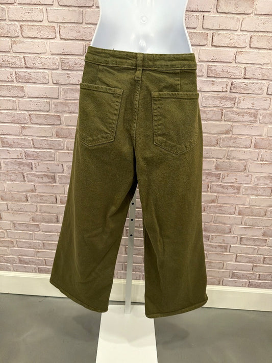 Just Black Denim Pants, Green, 29, Used - Good