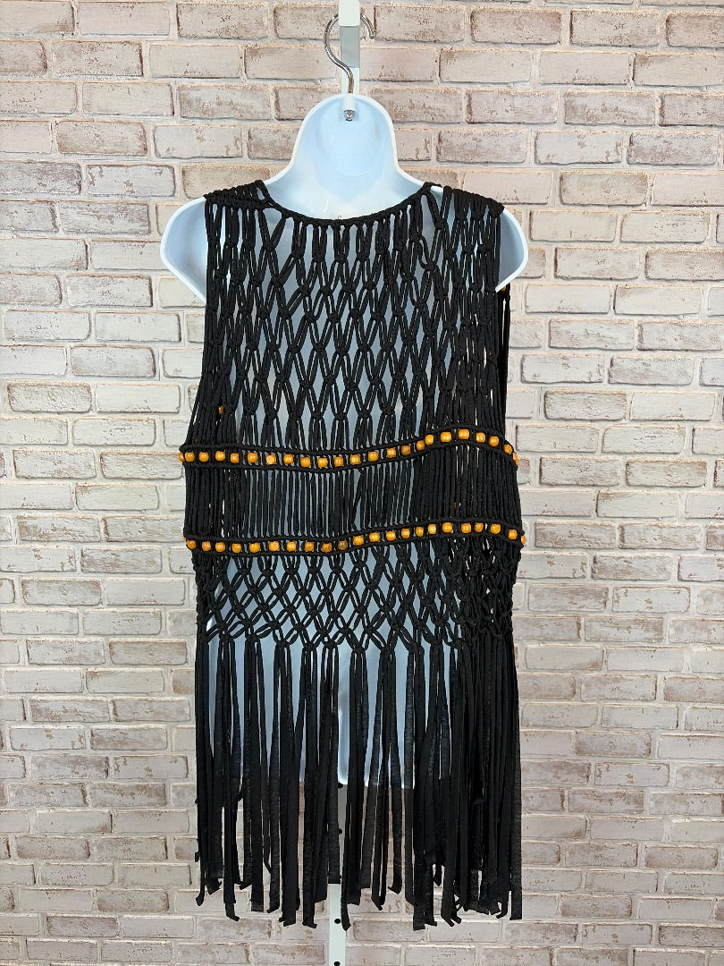 Various Vest, Black, One Size, Used - Good