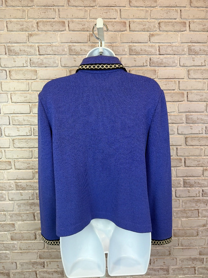 St John Blazer, Purple, 8, Used - Good