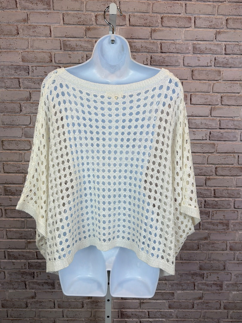 Ee:some Shirt, White, S/M, Used - Good