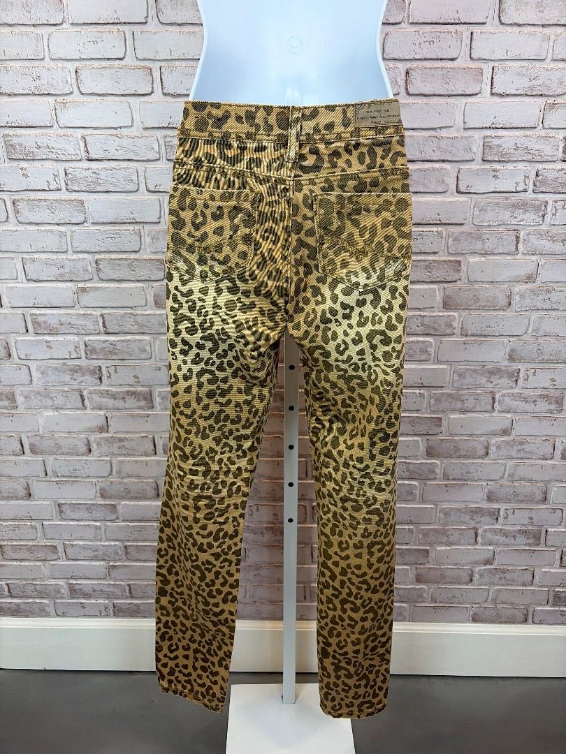Almost Famous Bottom - Jeans – Almost Famous Jeans, Leopard, 3, Used - Good