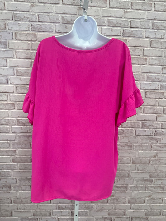 Grace & Lace Shirt, Pink, Large, New With Tags