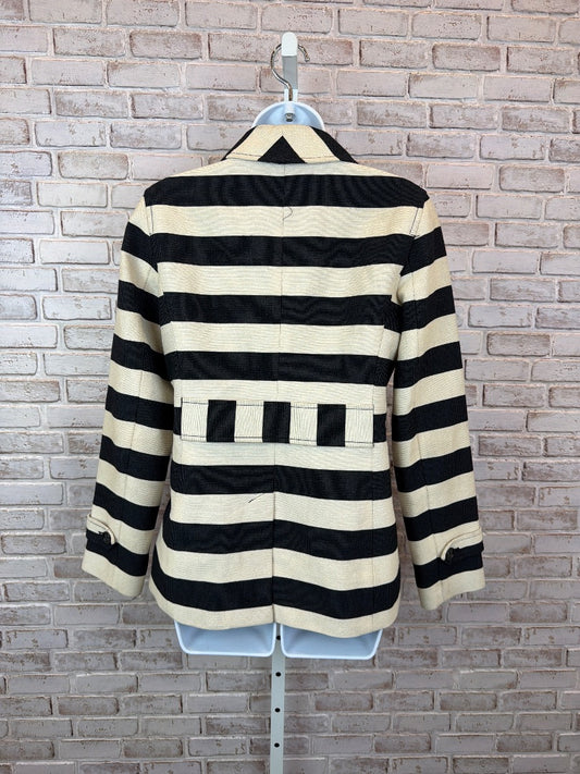 Loft Jacket, navy/cream stripes, Small, Used - Good