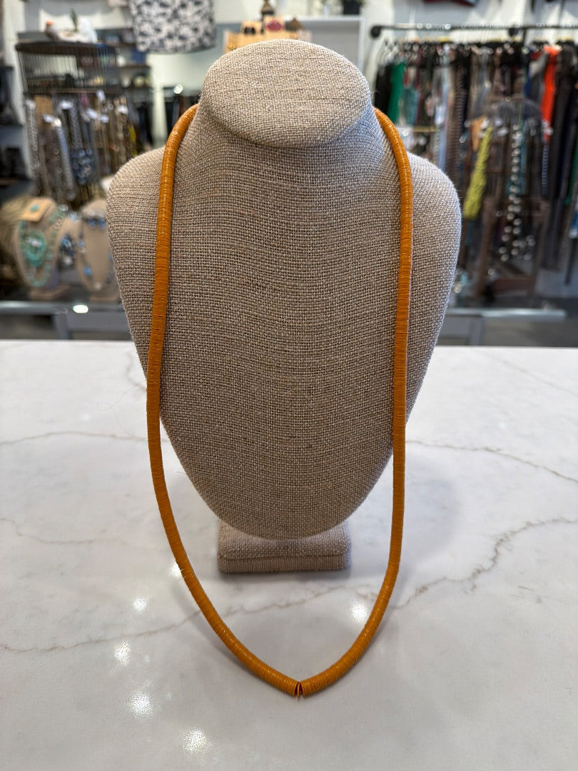 Various Necklace, Orange, One Size, Used - Good