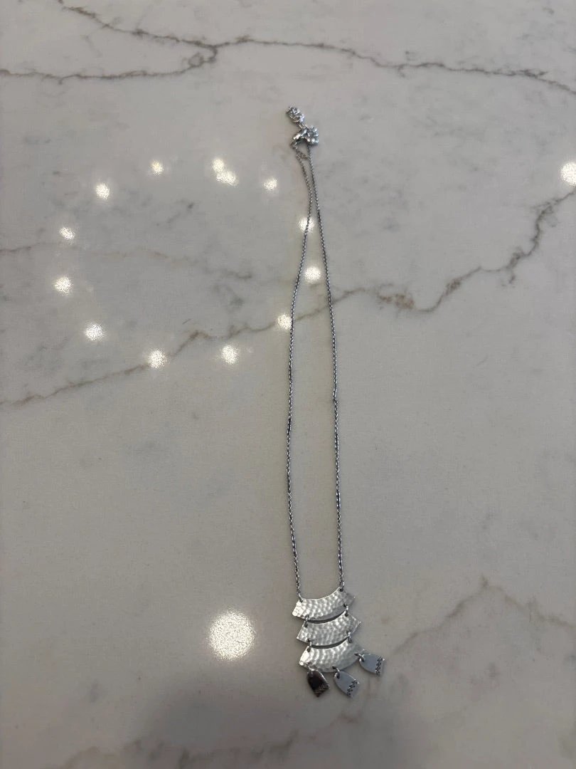 Brighton Jewelry - Necklace – Brighton Necklace, Silver, One Size, Used - Good