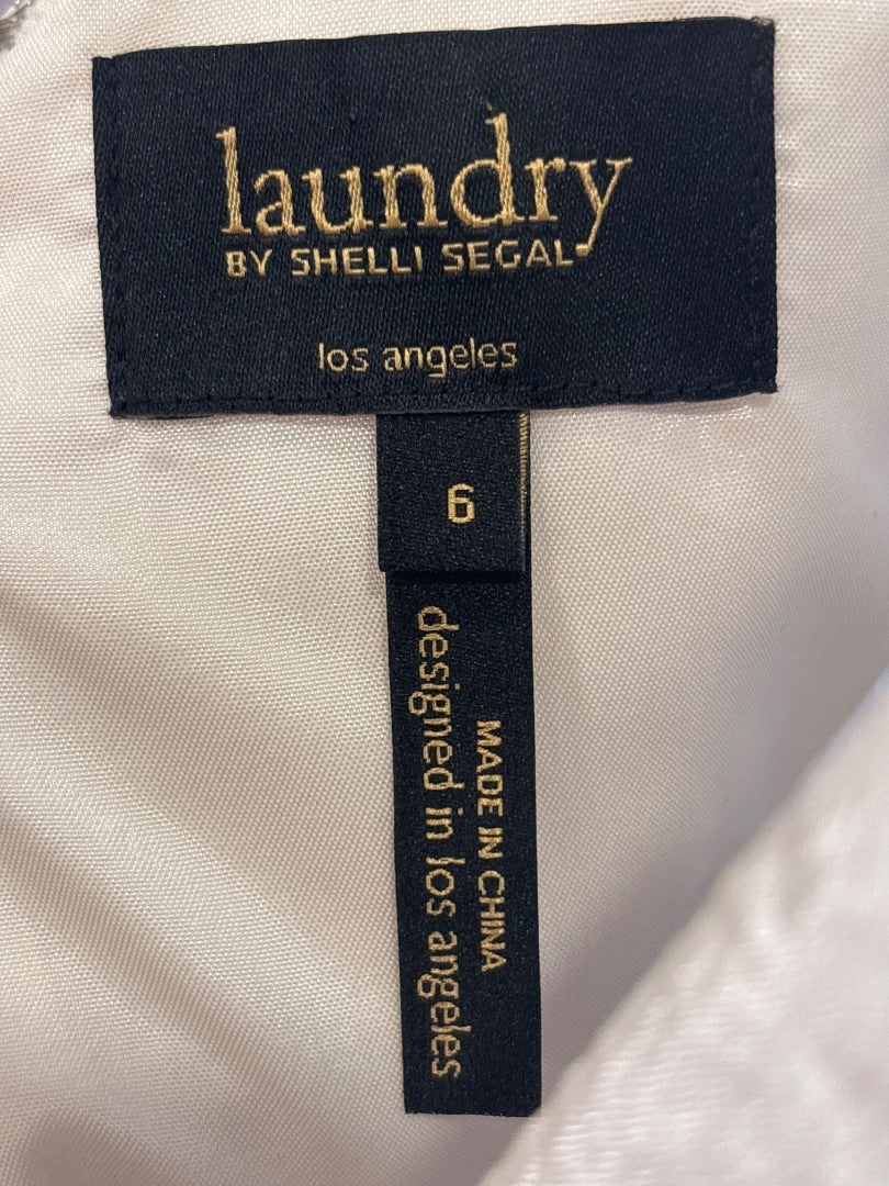 Laundry Dress, White, 6, Used - Excellent