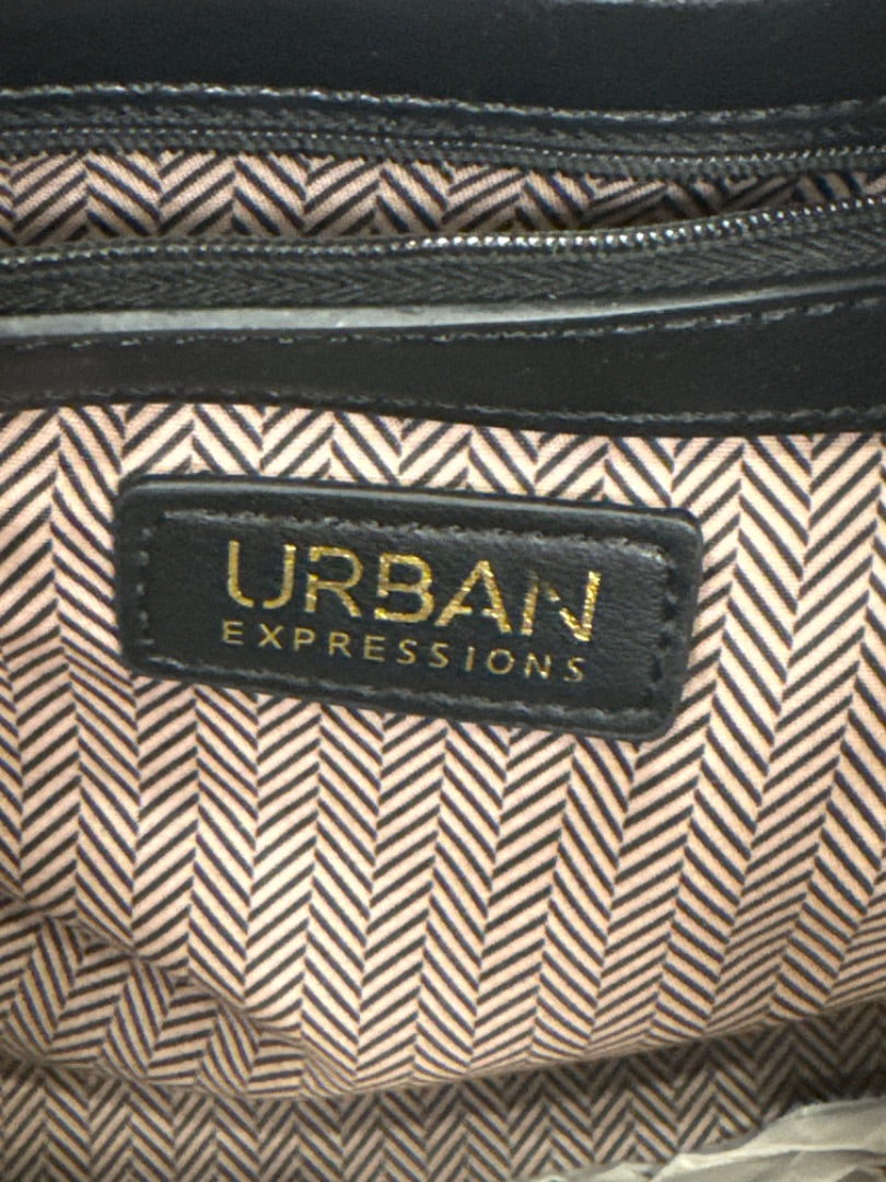 Urban expressions Handbag, Black, One Size, Used - Good