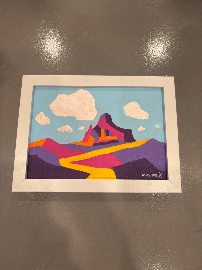 Multi Joshua Patrick Gridley mini acrylic original, One Size