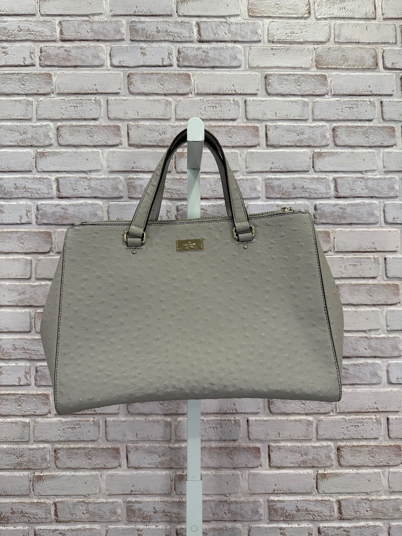 Kate Spade Handbag, taupe/grey, One Size, Used - Good