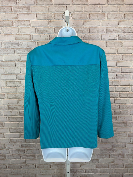 Peter Nygard Jacket, Blue, Large, Used - Good