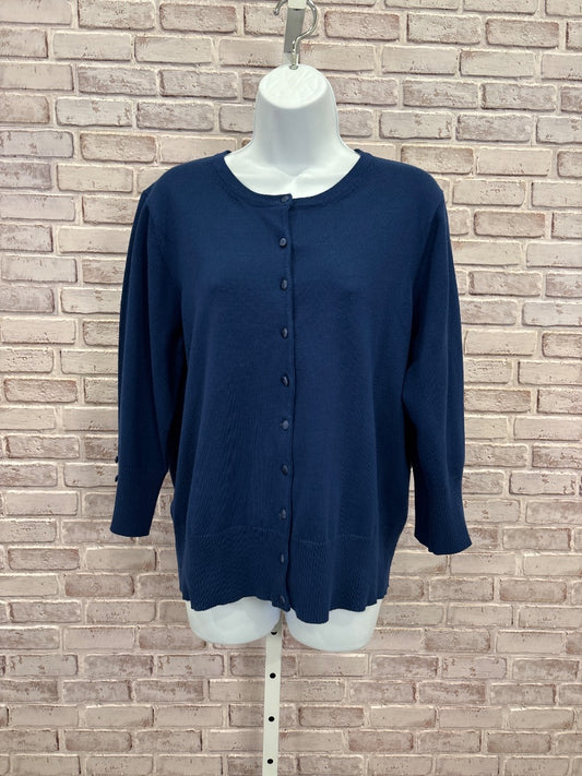 Grace Cardigan, Midnight blue, XL, Used - Good