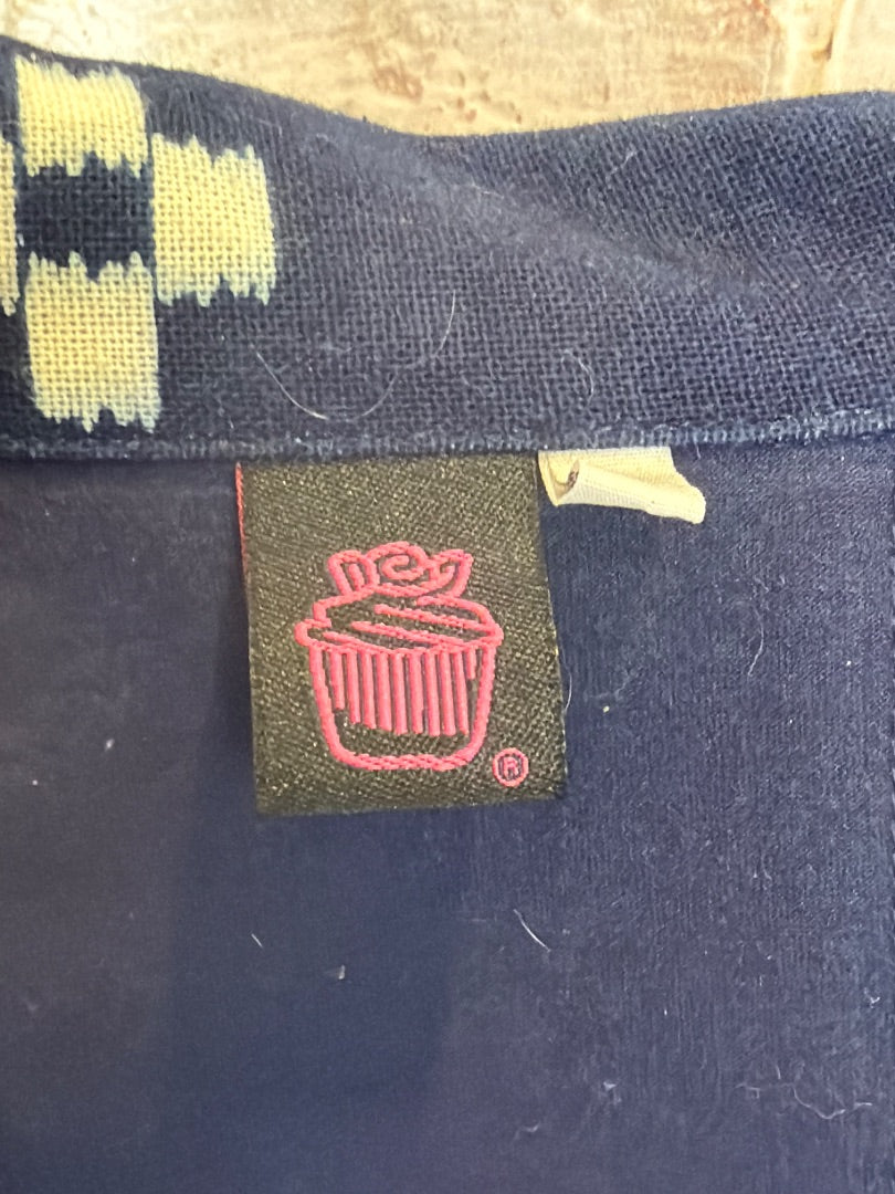 Various Jacket, navy/white, Small, Used - Good