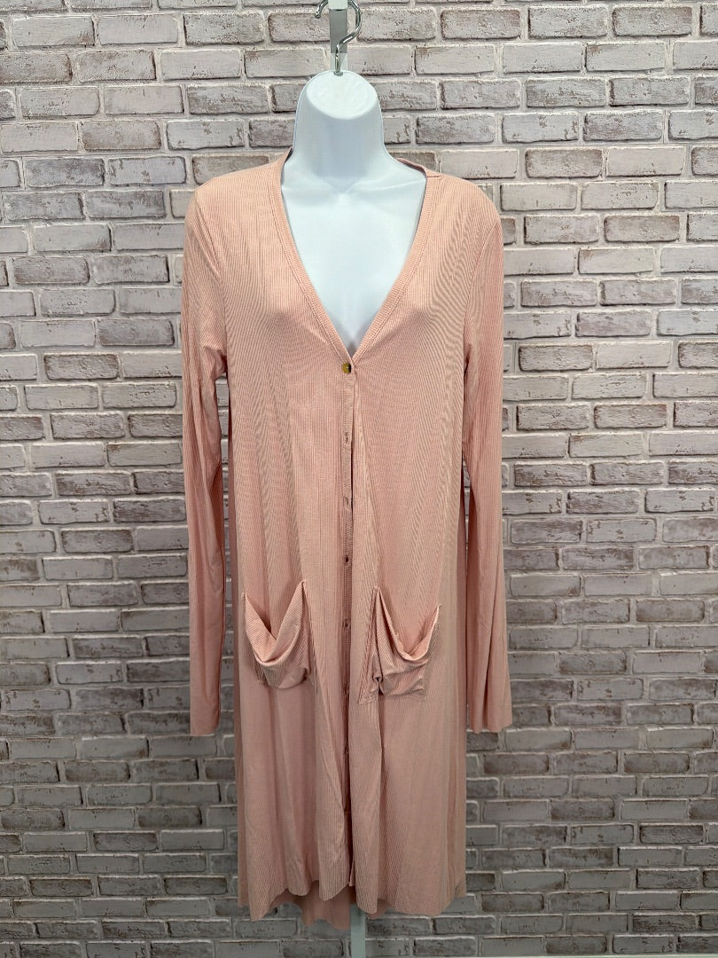 Kye Mi Duster, Pink, Large, Used - Good