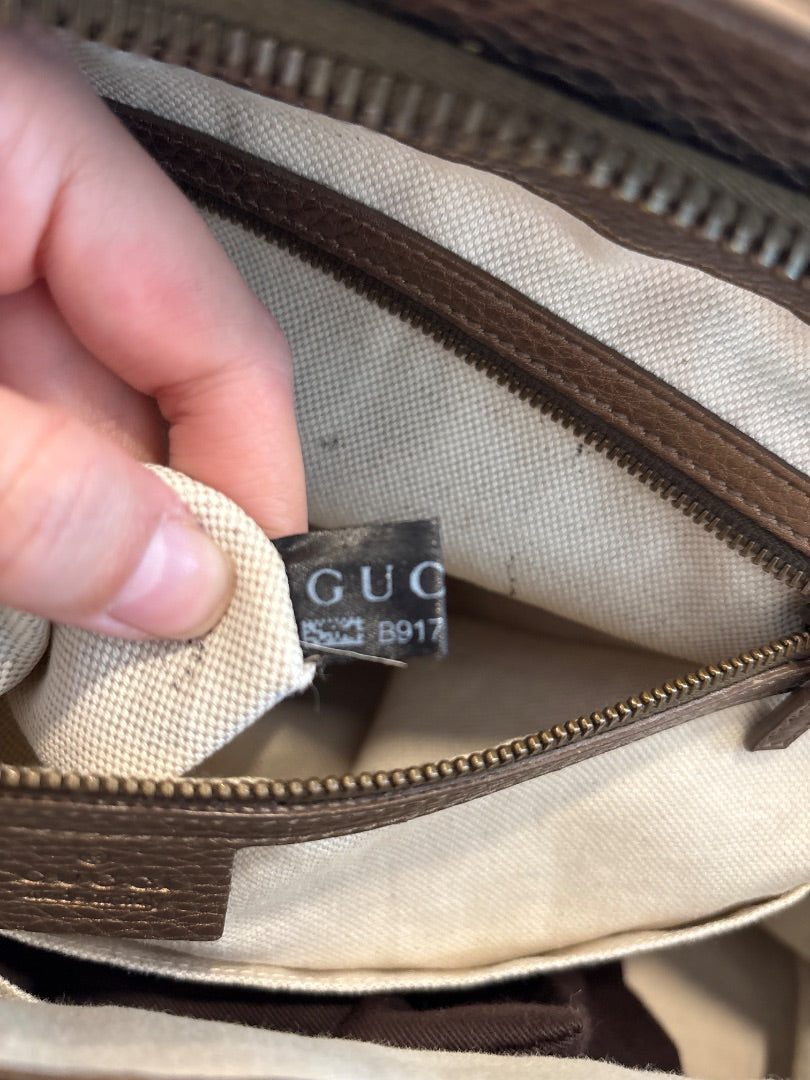 Gucci Handbags, Brown, One Size