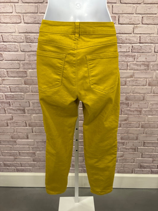 D jeans Pants, Yellow/green, 8, Used - Good