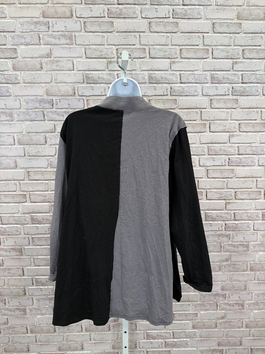 Neon Buddha Shirt, Black/grey, Large, Used - Good