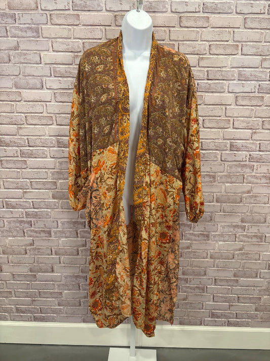 12th Tribe Duster, Orange multi, One Size, Used - Good