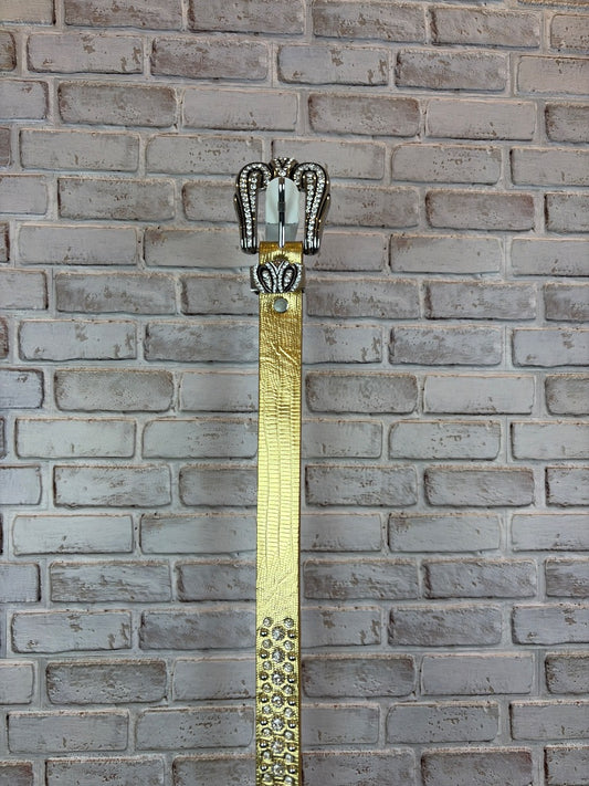 Various Belt, Gold, Medium, Used - Good