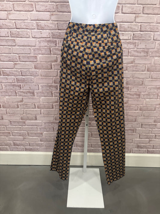 Burberry Pants, Plaid/navy, 6, Used - Excellent