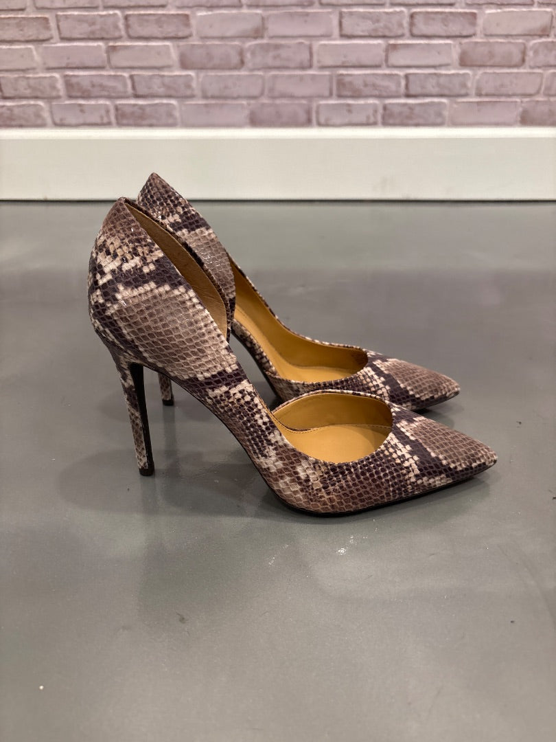 Jessica Simpson Heels, Snakeskin, 8.5, Used - Good