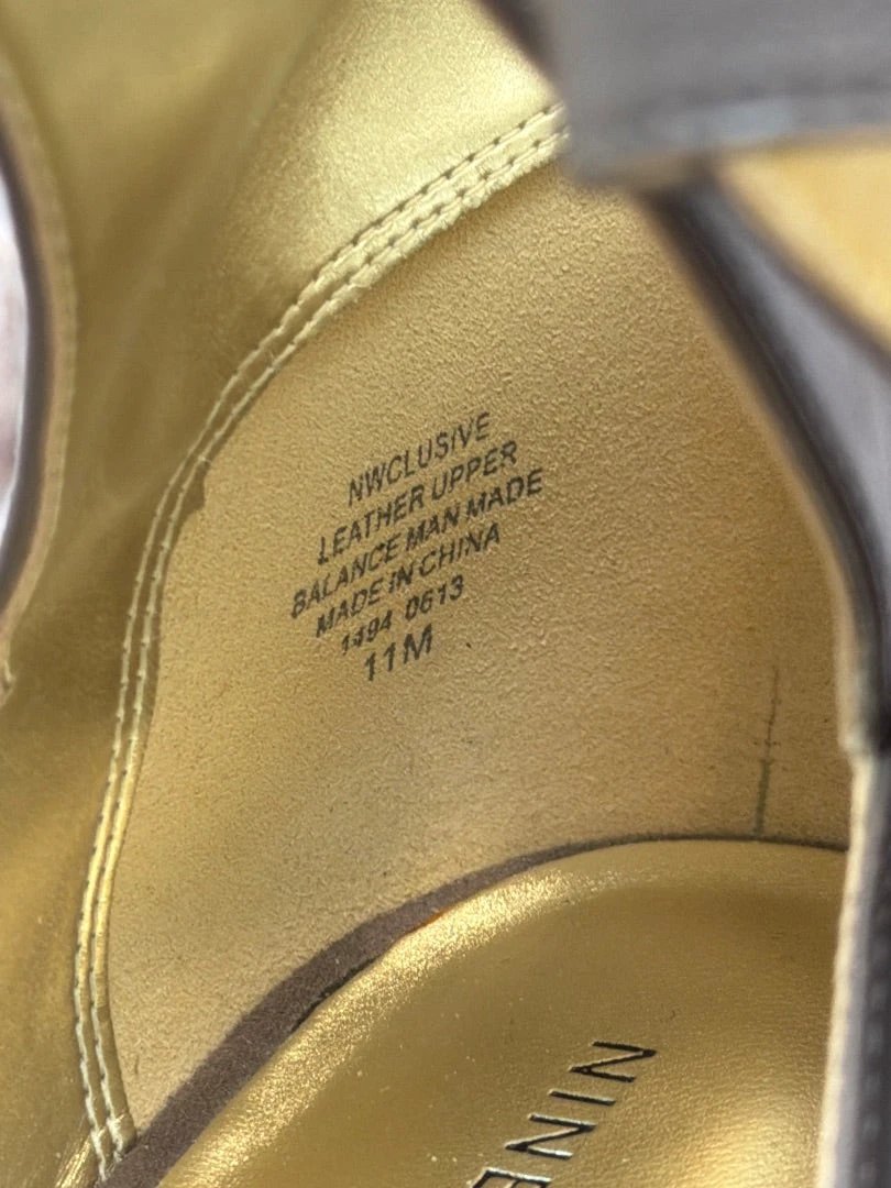 Nine West Pointed Toe Pumps – Taupe, Size 11 – Good Condition