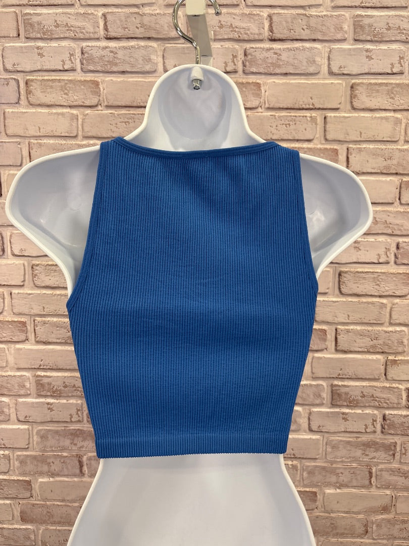 Cotton On Tank top, Blue, M/L, Used - Good