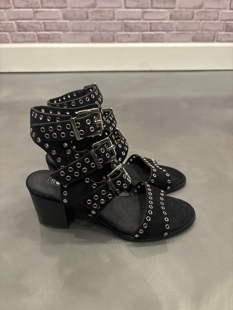 Sol Sana Heels, Black, 7.5/38, Used - Good