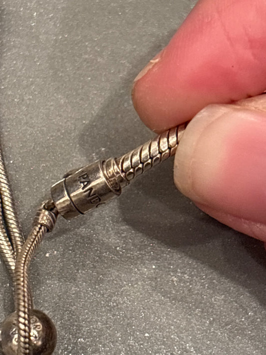 Pandora Bracelet, Silver, One Size, Used - Good