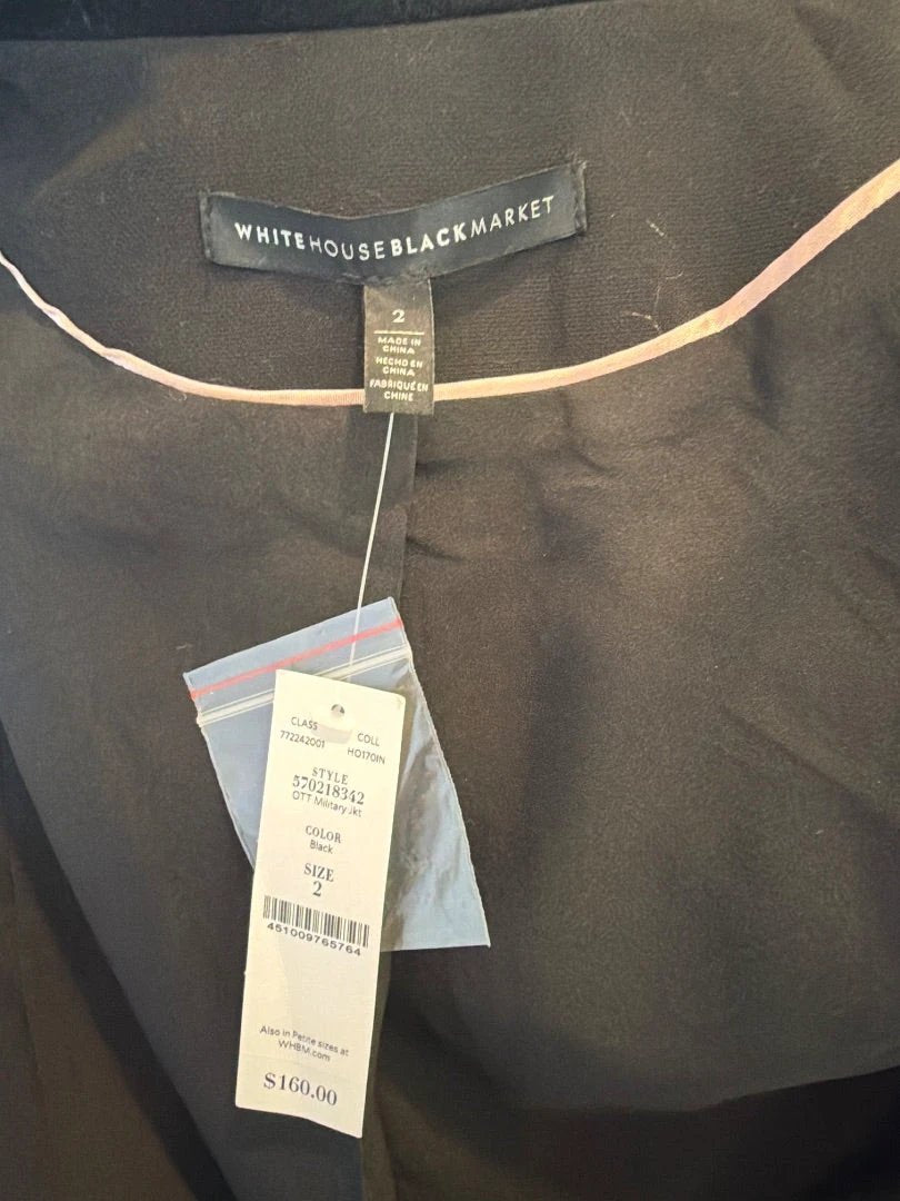 White House Black Market Outerwear - Blazer – White House Black Market Blazer, Black, 2