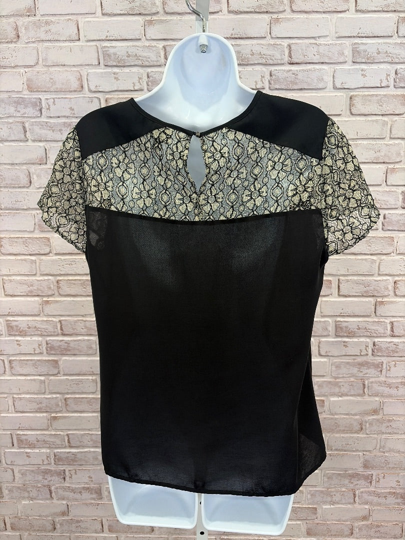 Banana Republic Shirt, Black, 8, Used - Good