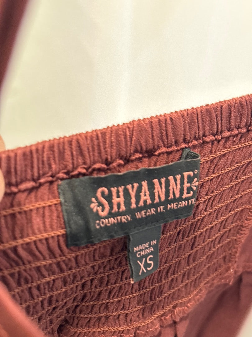 Shyanne Tank top, Rust, XS, Used - Good