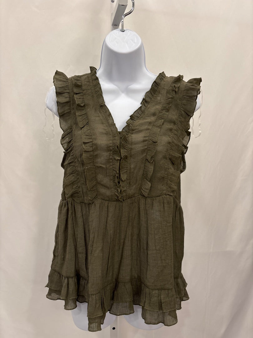 Anneliese Shirt, Green, Medium