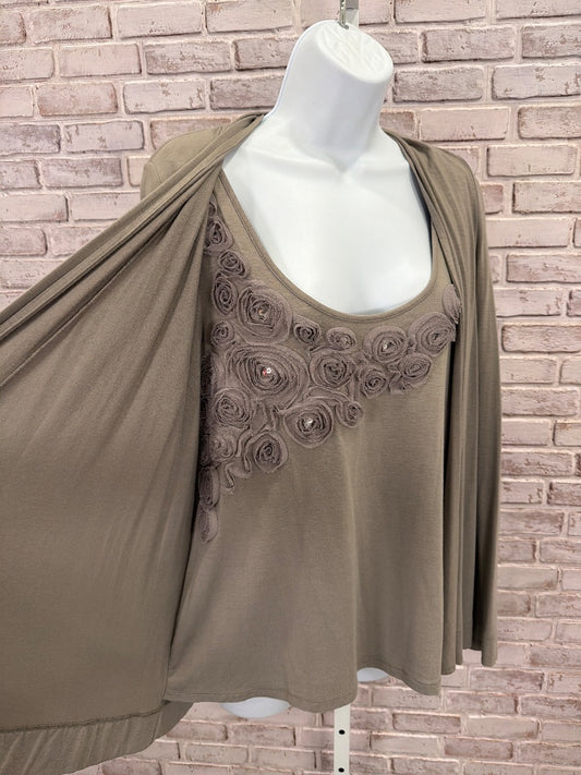 Inc Shirt, Beige, Small, Used - Good