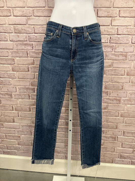 Adriano Goldschmied The Prima Rollup Jeans, Denim, 26, Used - Good