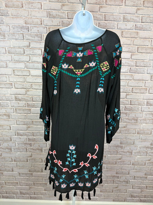 Sundance Dress, black multi, Large, Used - Good