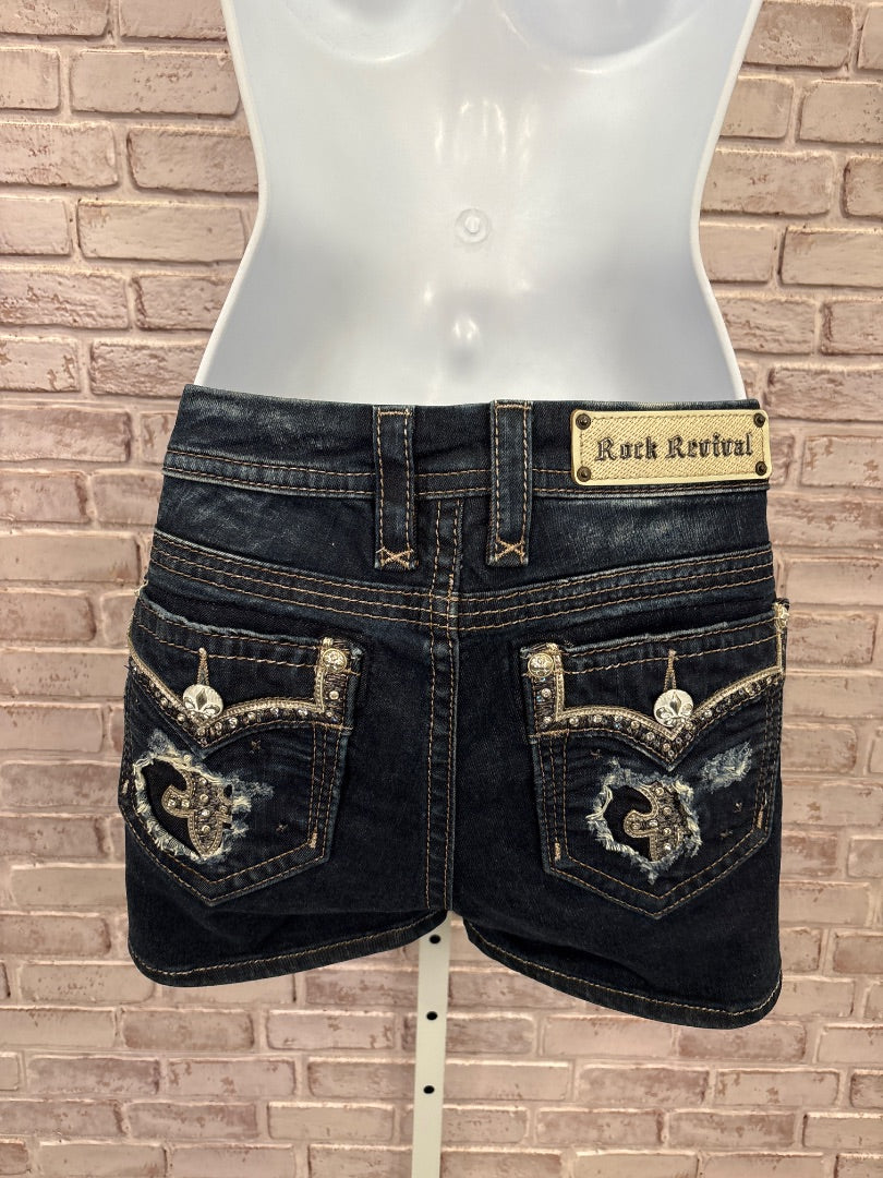Rock revival Shorts, Denim, Medium/8, Used - Good