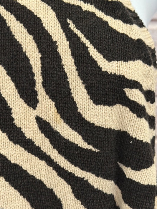 Michael Kors Shirt, Animal, Large, Used - Fair