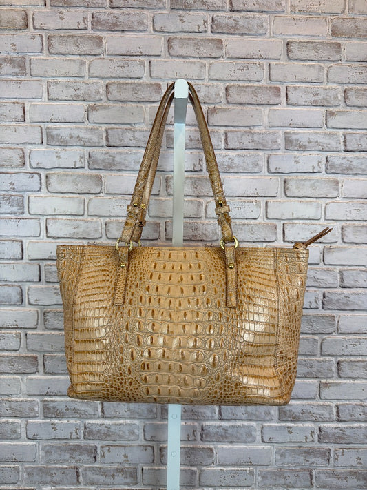 Brahmin Handbag, Tan, One Size, Used - Excellent