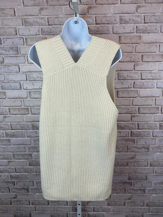 Giani Bini Top - Sweater – Giani Bini Sleeveless Sweater, White, Medium, New With Tags